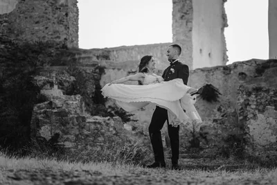 Bianco e nero - matrimonio fotografato da Fabio Riccobono